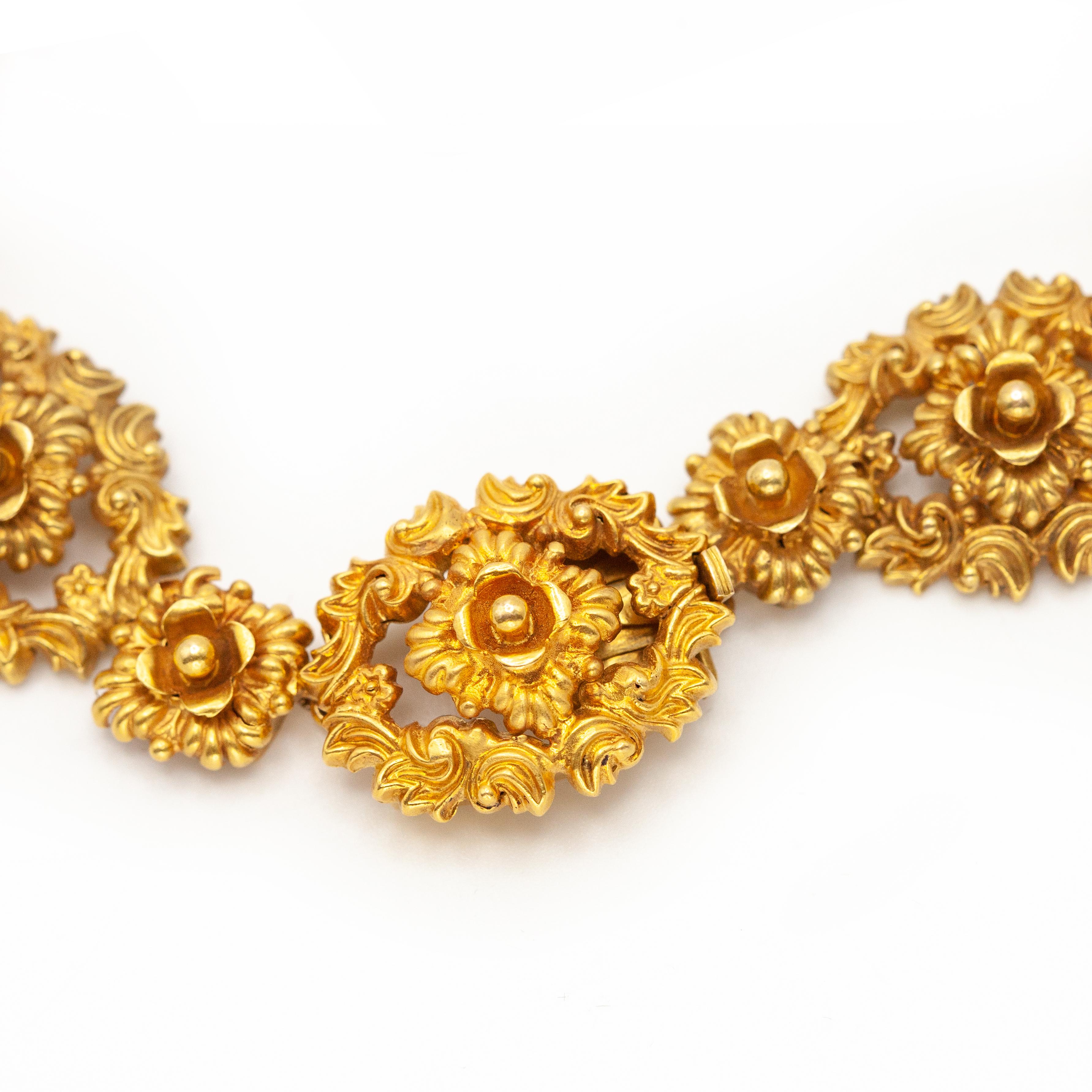 Antico set di orecchini e anelli con pendente Citrino in oro 14K in vendita 11