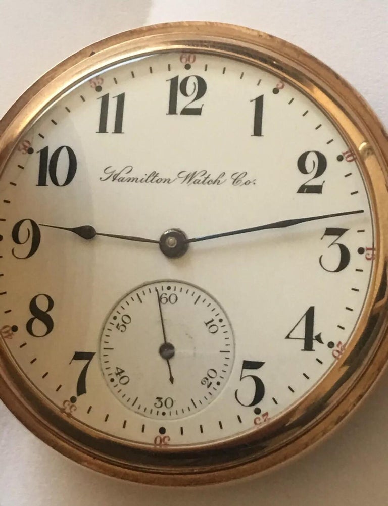hamilton hunter pocket watch