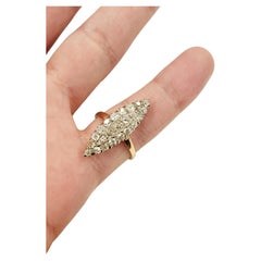 Antique Old Mine Cut Diamond Gold Ring