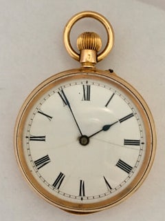 Antique 14K Gold Penlington & Batty Liverpool & Manchester Small Pocket Watch