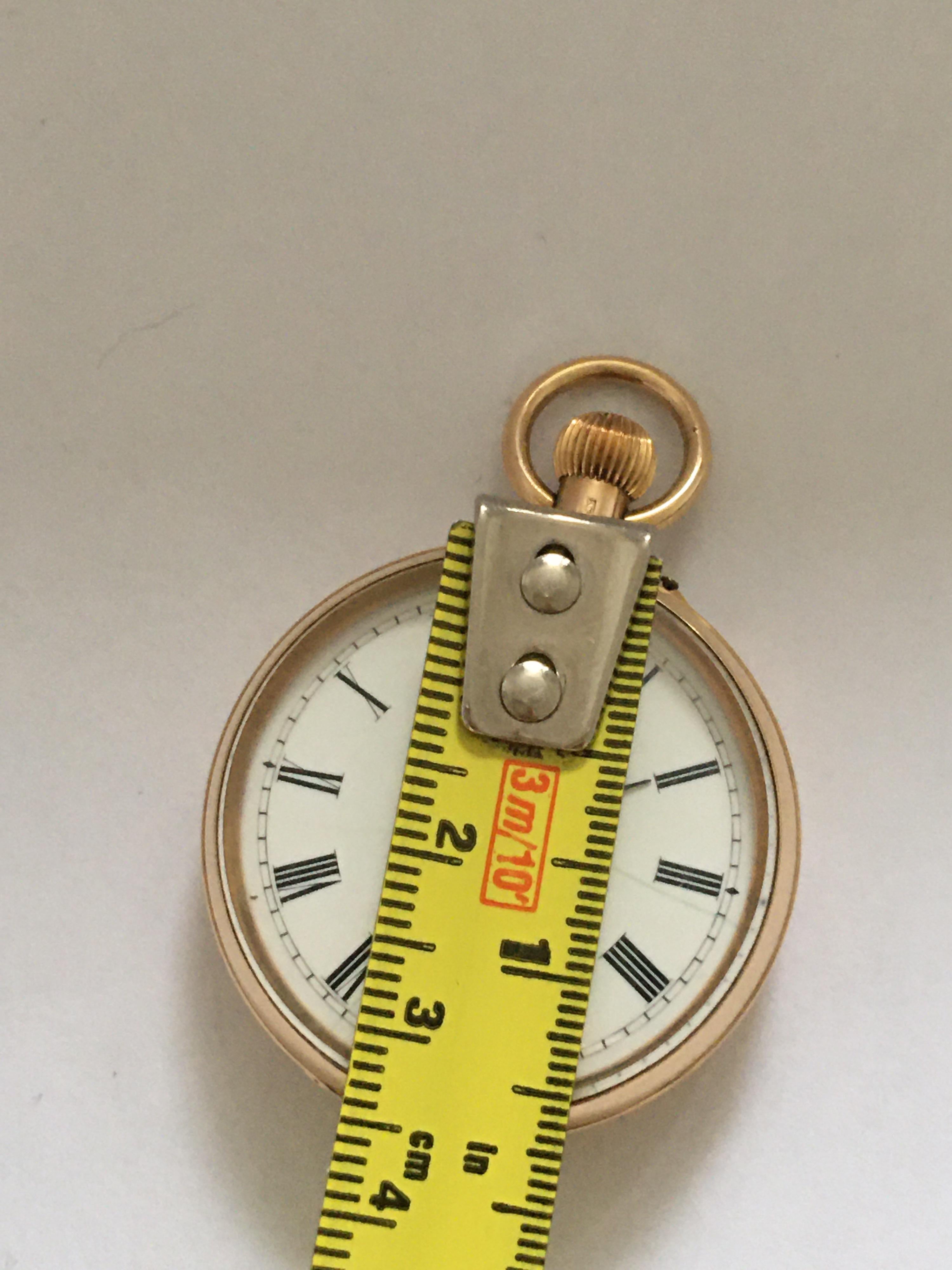 Antique 14K Gold Penlington & Batty Liverpool & Manchester Small Pocket Watch For Sale 1