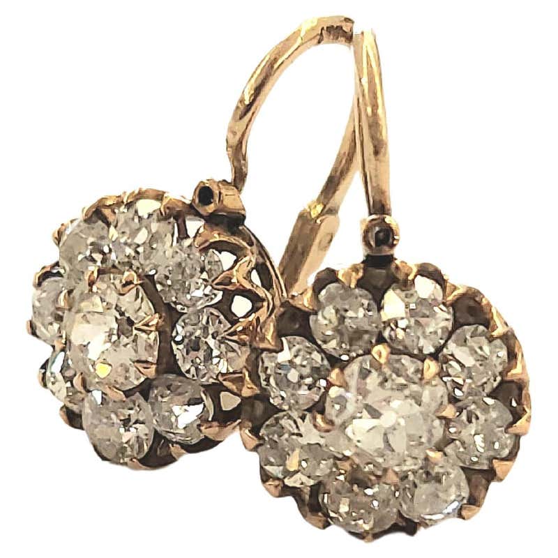 Vintage russian gold earrings Clearance