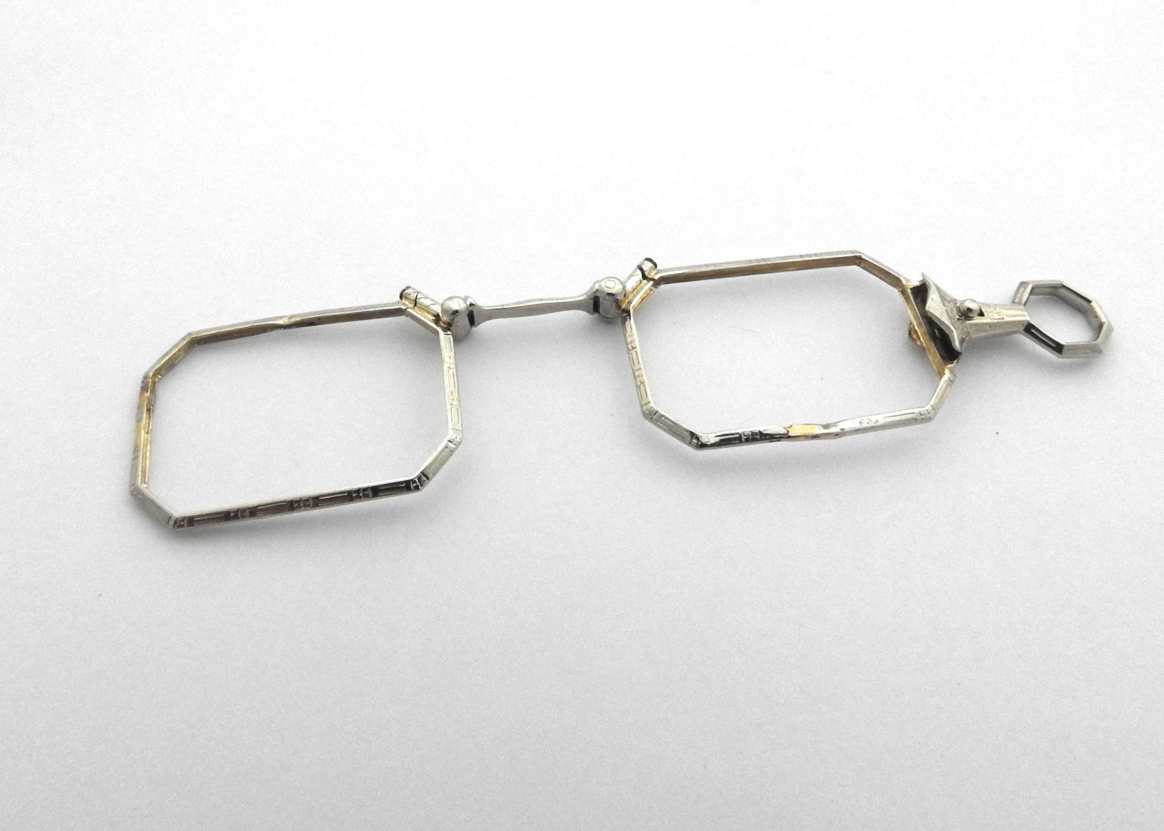 antique folding glasses