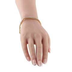 Antique 14K Yellow Gold 0.70ct Diamond Bracelet MF25-021026