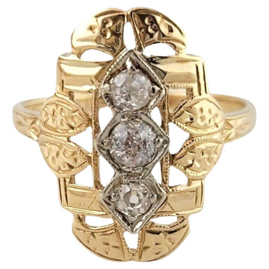 V_Touch Jewelry Men's Garnet & Diamond Ring – 14K Yellow Gold Over Sterling Silver