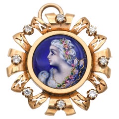 Diamantbroschen
