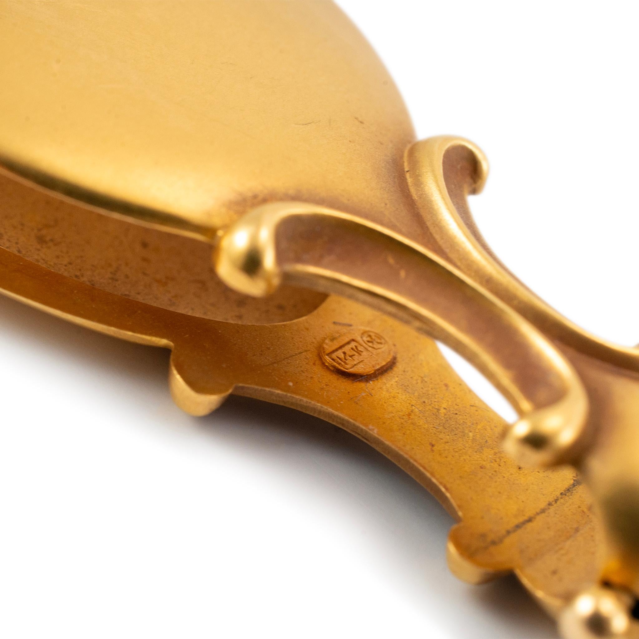 Verres d'opéra anciens Lorgnette pliants en or jaune 14 carats avec diamants taille vieille Europe Unisexe en vente