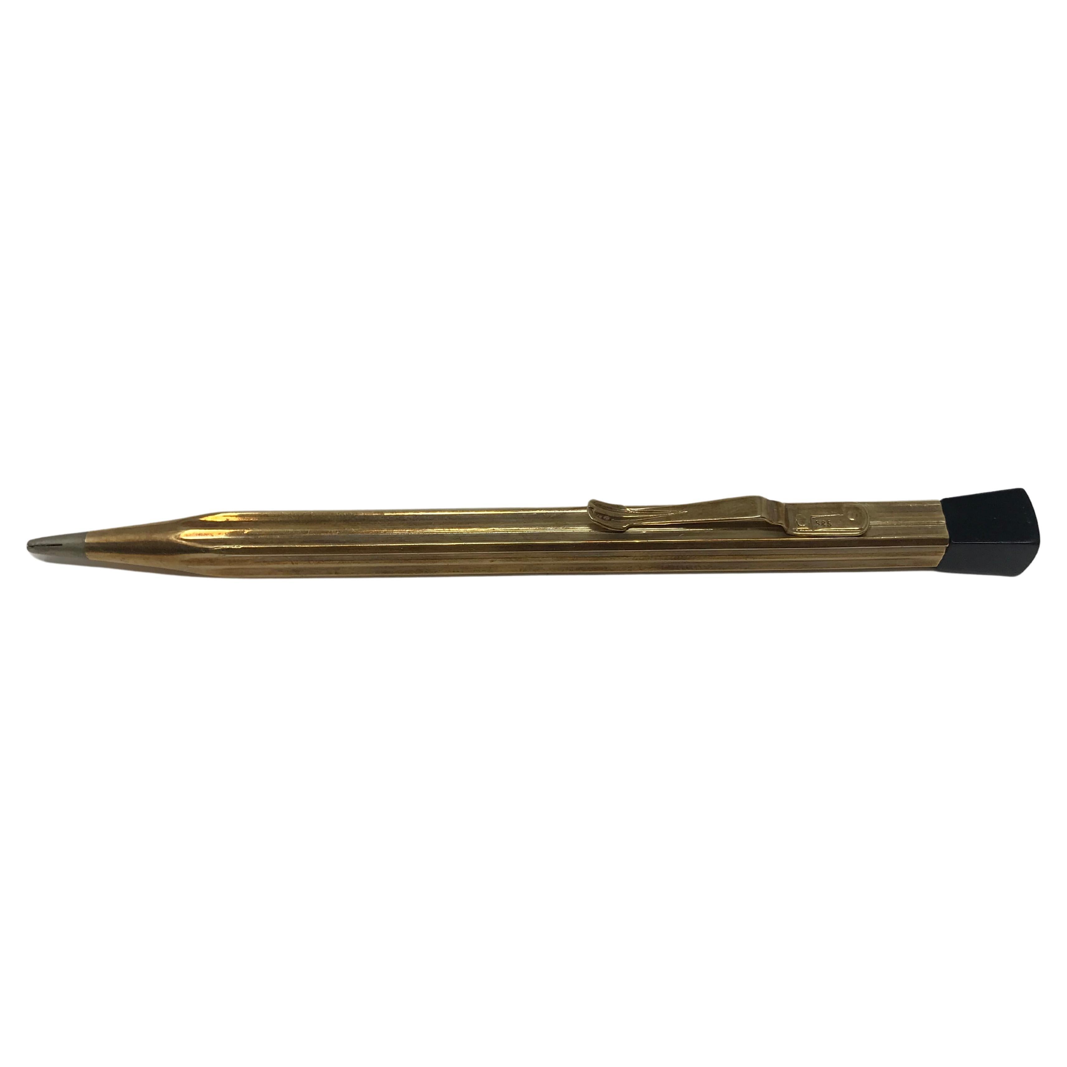 Antique 14k Yellow Gold Pencil Pen