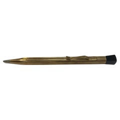 Antique 14k Yellow Gold Pencil Pen