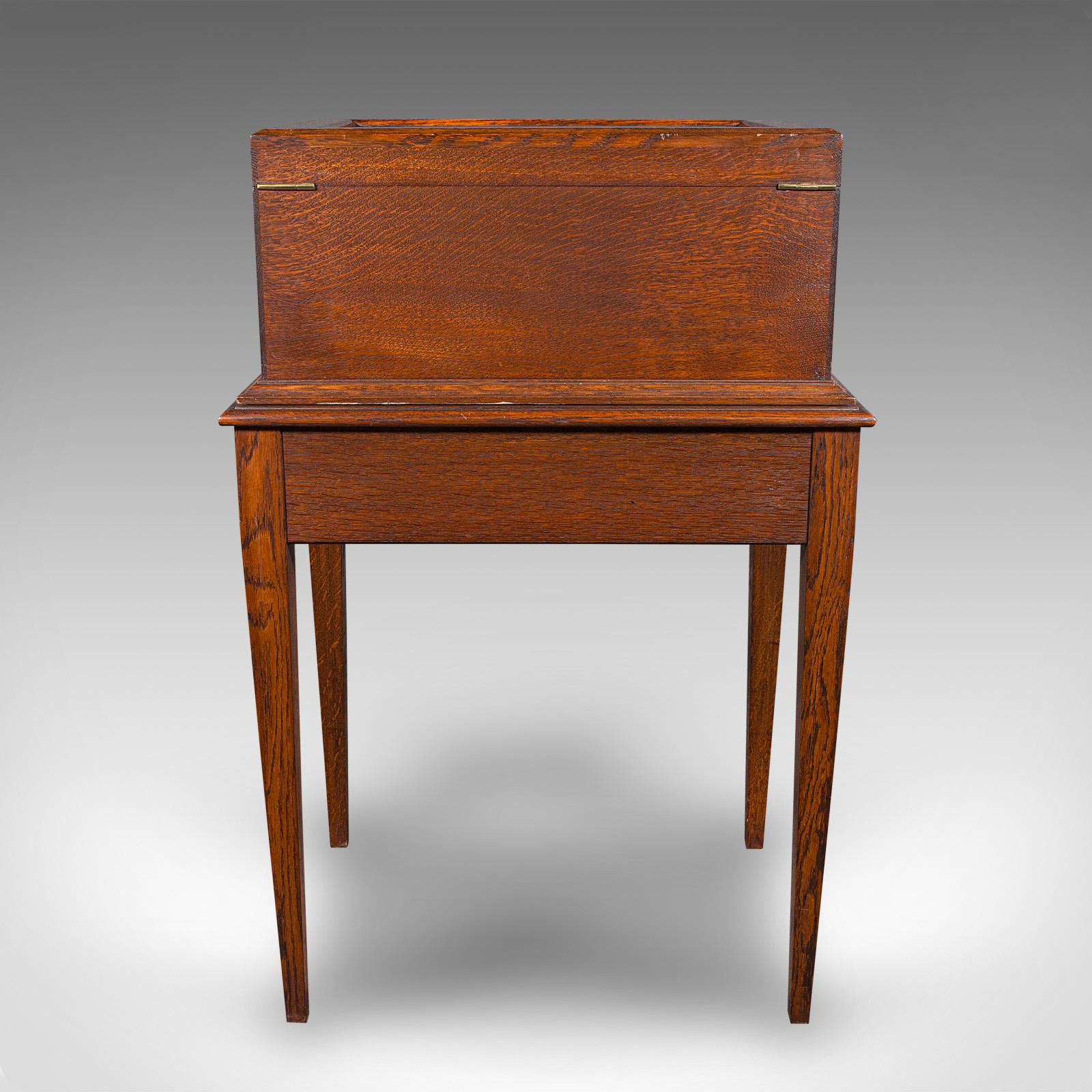 20th Century Antique 154pc Canteen On Stand, English, Oak, Mappin & Webb, Cutlery, Edwardian For Sale