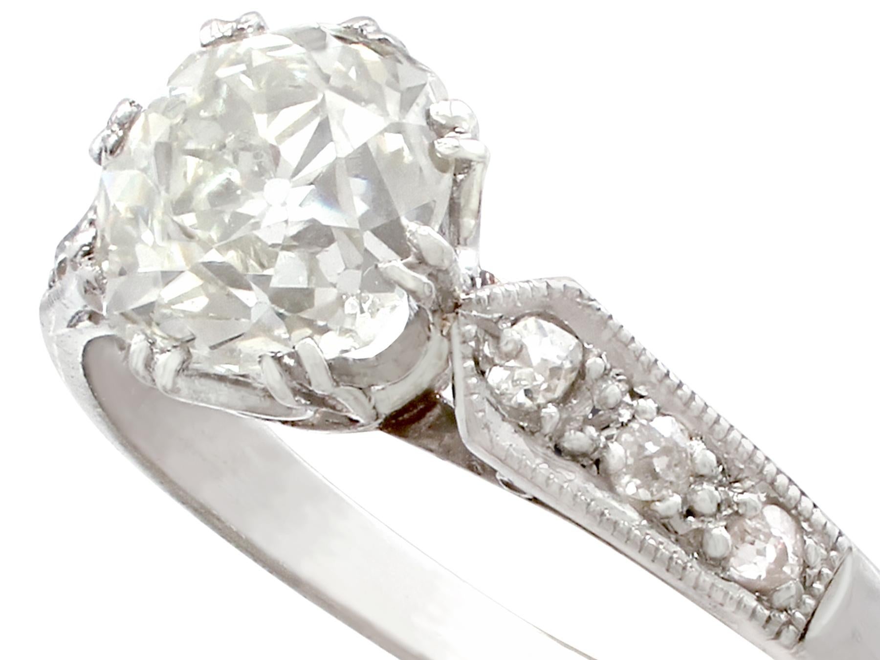 1.55 carat diamond ring