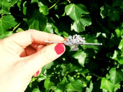 Antique 1.59 Carat Diamond and Platinum Basket Brooch, Circa 1910