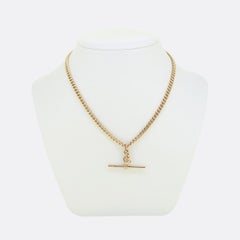 Antique 15ct Gold Albert Chain Necklace
