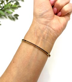 Antique 15ct Gold, Edwardian Peridot, Amethyst & Pearl Suffragette Bangle