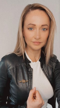 Antique 15ct Gold Victorian Pearl Flower Brooch