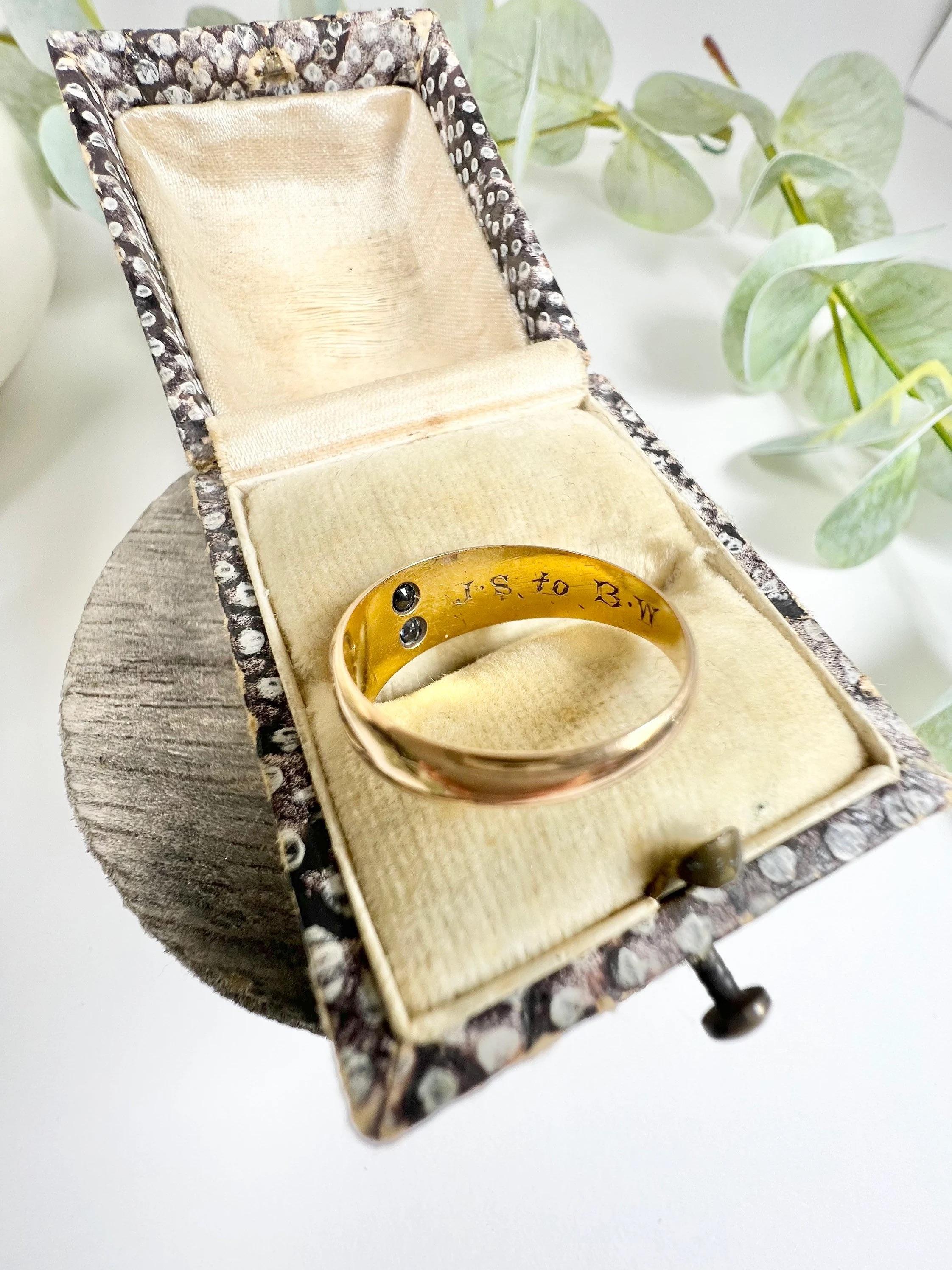 Antique 15ct Gold Victorian Sapphire & Pearl Ring Hallmarked Birmingham 1893 1