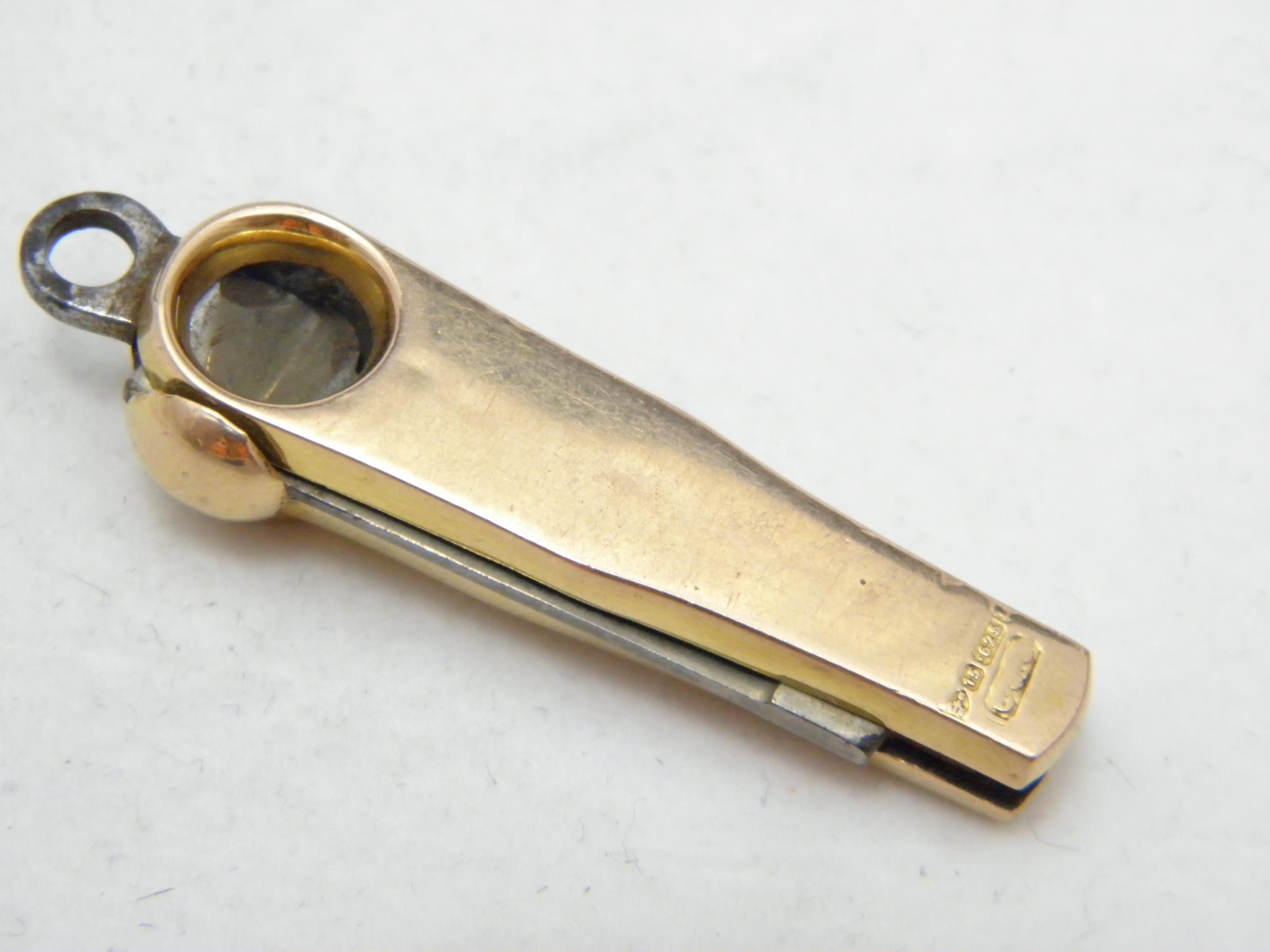 rose gold cigar cutter