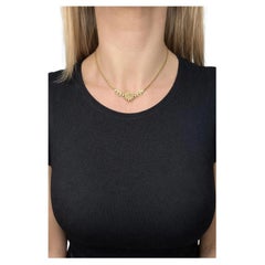 Antique 15ct Yellow Gold, Edwardian era Floral Pearl Collar Necklace