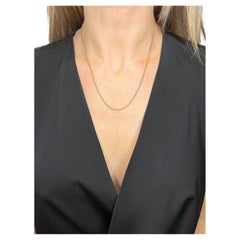 Antique 15ct Yellow Gold Edwardian Trace Link Chain Necklace