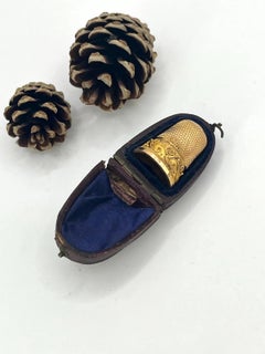 Antique 15ct Yellow Gold Thimble Circa 1880