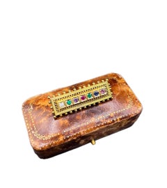 Antique 15ct Yellow Gold, Victorian DEAREST Acrostic Brooch