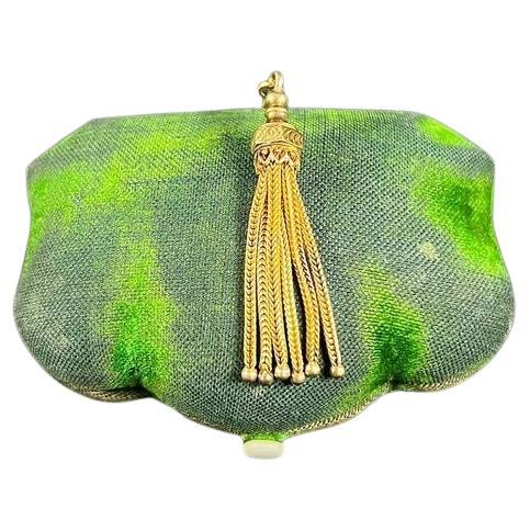 Antiguo Colgante Victoriano de Borla de Oro Amarillo de 15 ct
