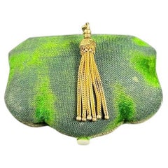 Antiguo Colgante Victoriano de Borla de Oro Amarillo de 15 ct