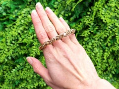 Antique 15k Yellow Gold Bangle Circa 1910