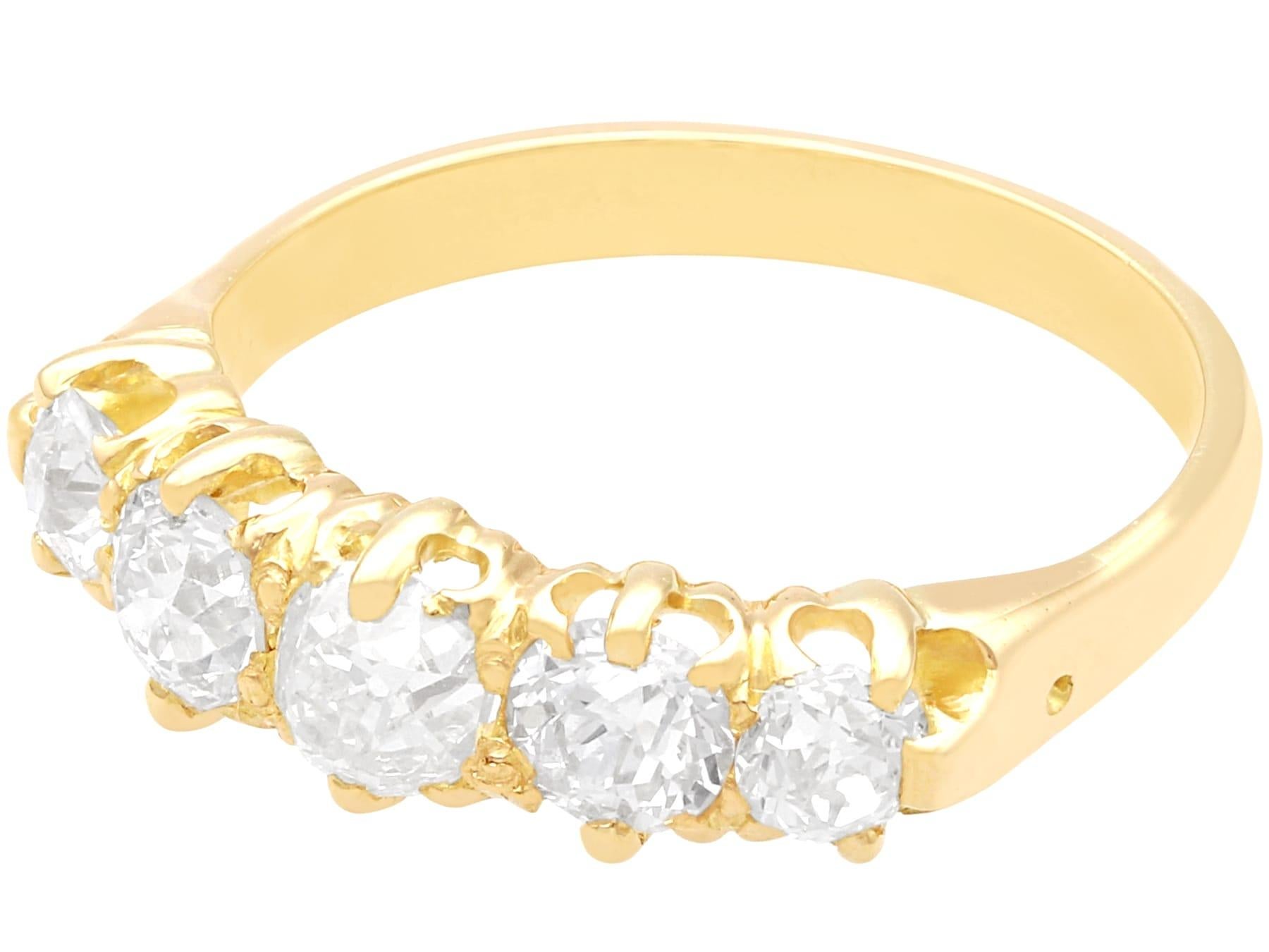 5 diamond ring