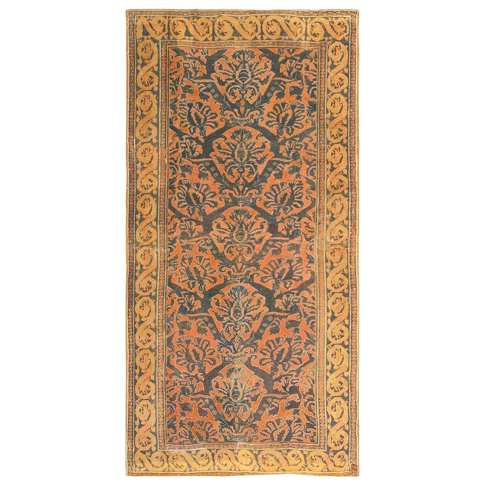 Nazmiyal Antique 16th Century Alcaraz Oriental Rug. Size: 5 ft x 10 ft 2 in 