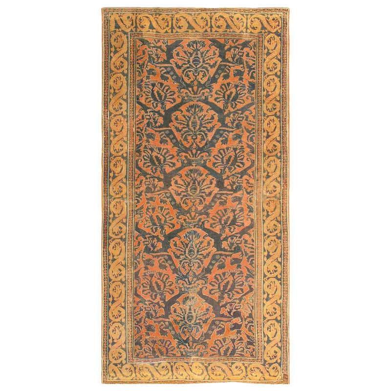 Mid-Century Celtic Hunting Rug by George Bain at 1stDibs
