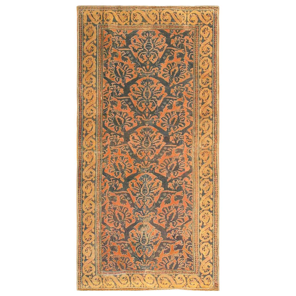 Mid-Century Celtic Hunting Rug by George Bain at 1stDibs