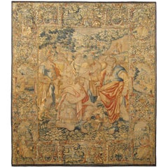 16th Century Brussels Biblical Old Testament Tapestry, with Moses & Joshua