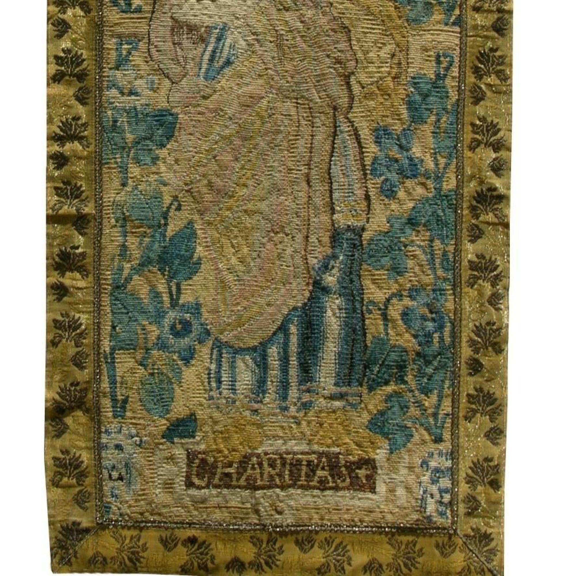 Other Antique 16th Century Flemish Tapestry 3'1