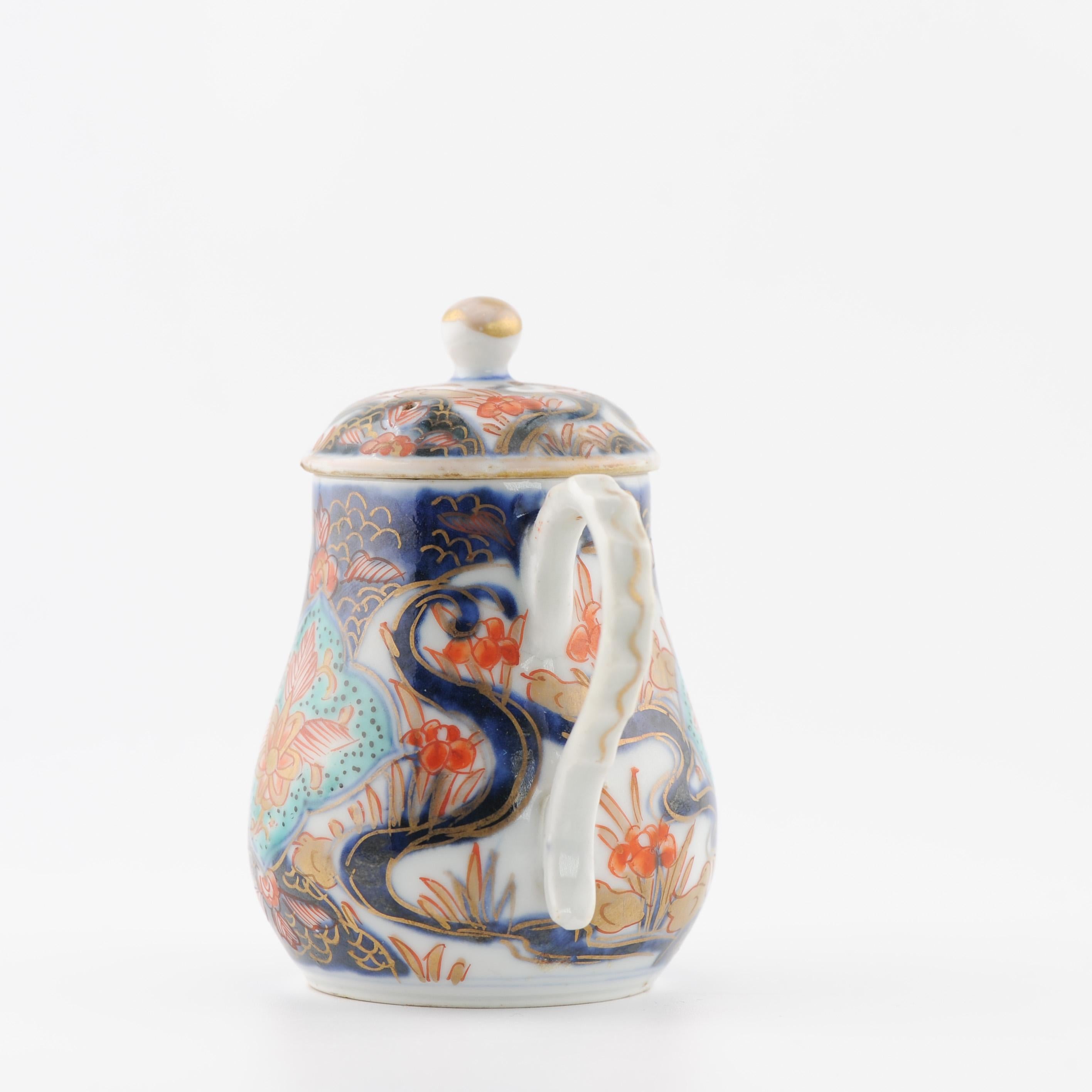 Antico 17/18° secolo, tazze e piattini giapponesi di livello superiore Kakiemon BOYS in vendita 4
