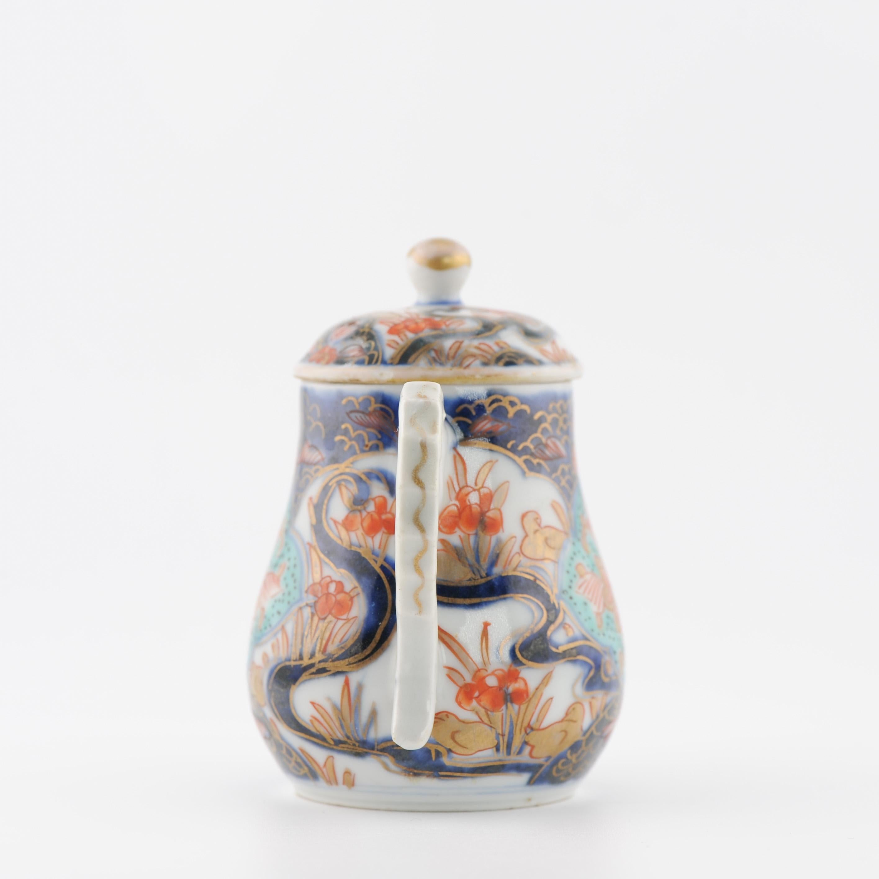 Antico 17/18° secolo, tazze e piattini giapponesi di livello superiore Kakiemon BOYS in vendita 5