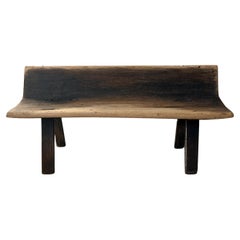 Antique 1700s Bridal Bench, Scandinavian Wabi Sabi