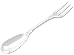 Antique 1700s Sterling Silver Sucket Fork