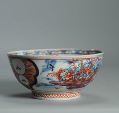 Antique 1710-30 Qing Chinese Porcelain Bowl European Amsterdam Bont Decoration