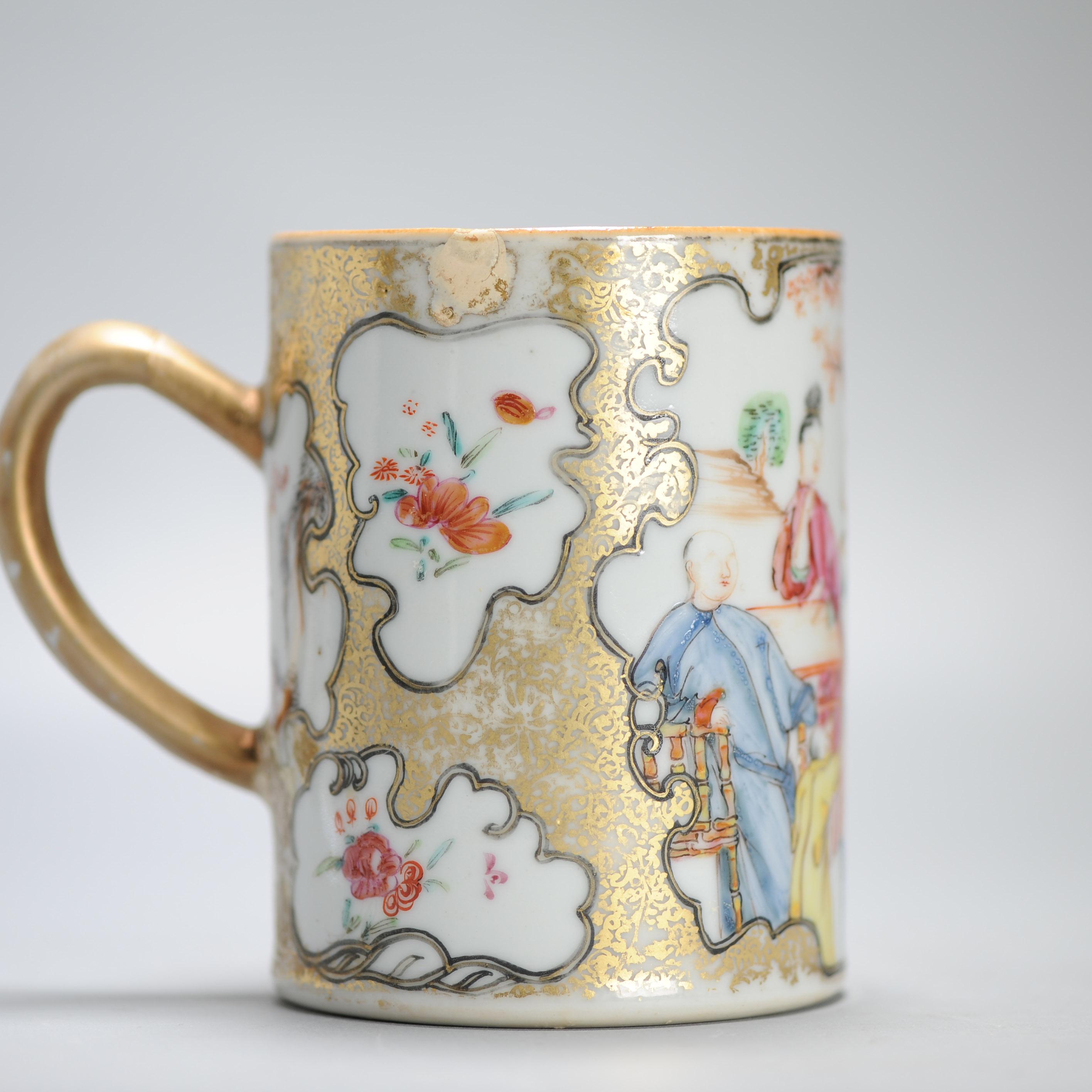 Ancienne carafe chinoise en porcelaine rose Qianlong période 1740-1760 en vente 8