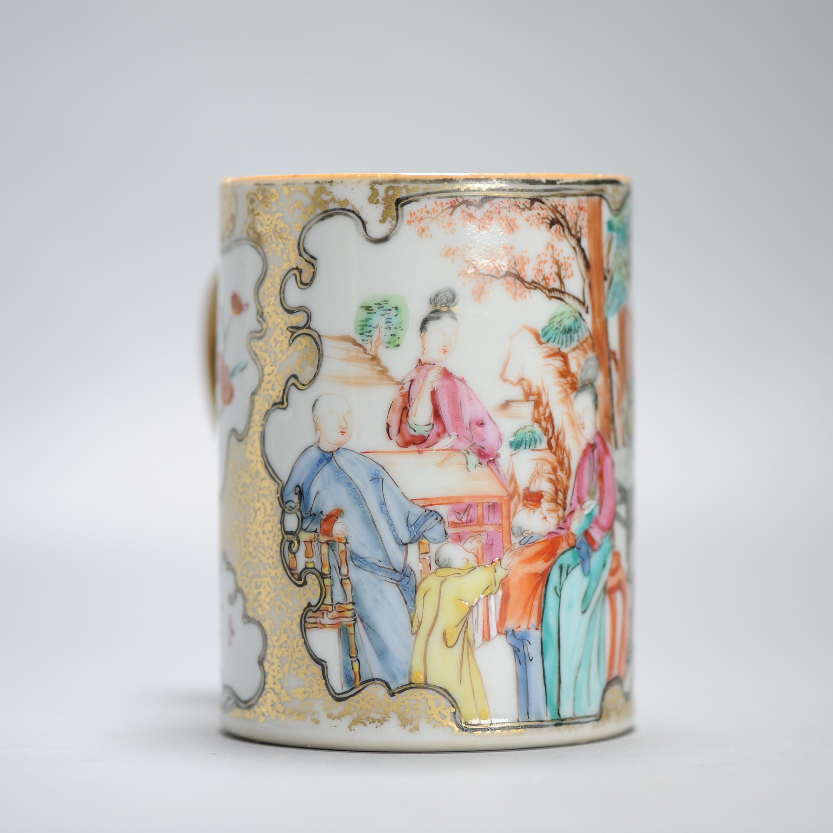 XVIIIe siècle et antérieur Ancienne carafe chinoise en porcelaine rose Qianlong période 1740-1760 en vente