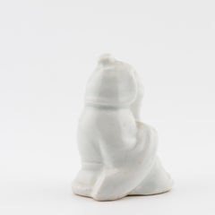 Antique 17th C Dehua Blanc de Chine Miniature Chinese Opera Theater figure