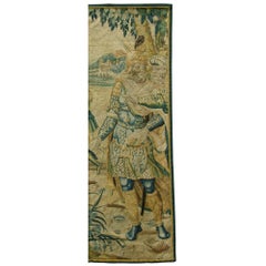 Ancienne tapisserie de Bruxelles du 17ème siècle 8' X 5'3"