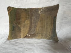 Antique 17th Century Brussels Tapestry Pillow