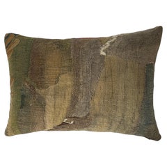 Antique 17th Century Brussels Tapestry Pillow