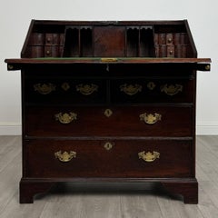 Antique 17th Century Bureau Of Finest Quality In Oak ( REF AF-3666 )