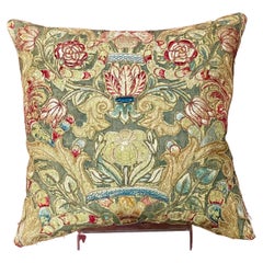 Antique 17th Century Embroidery Pillow