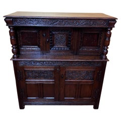 Used 17th Century English Oak Cabinet