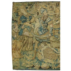 Antique 17th Century Flemish Tapestry 8'1" X 6'5"