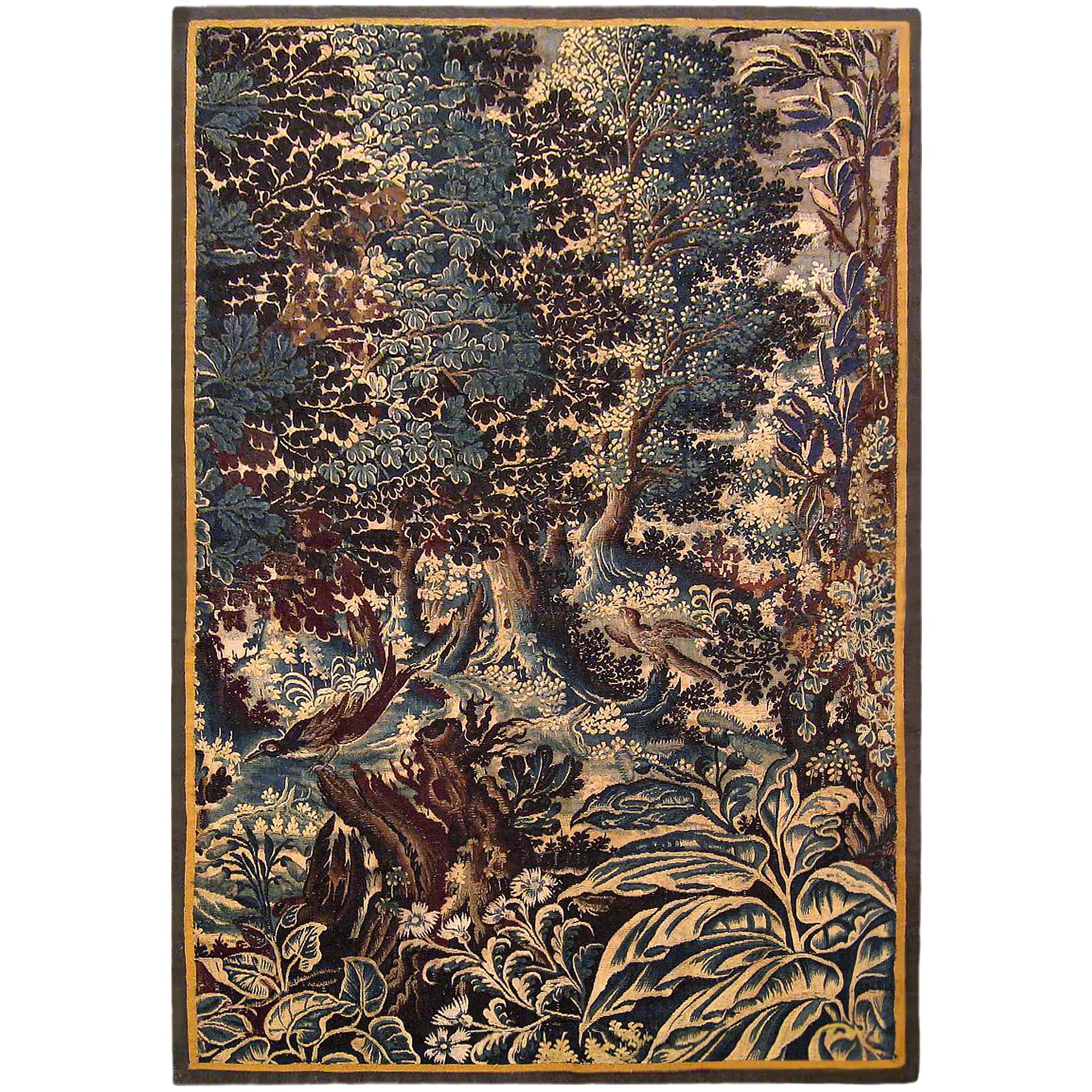 Antique 17th Century Flemish Verdure Tapestry {from Ralph Lauren window display}